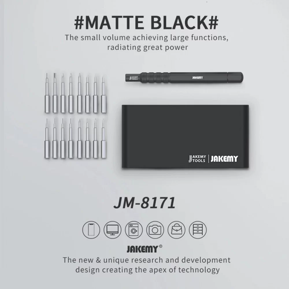 Picture of JAKEMY JM-8171 Professional Multifunctional Screwdriver Set Precision Hand Tools
